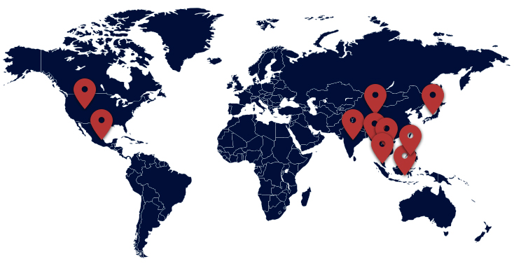 Presencia en 10 países | NKPM